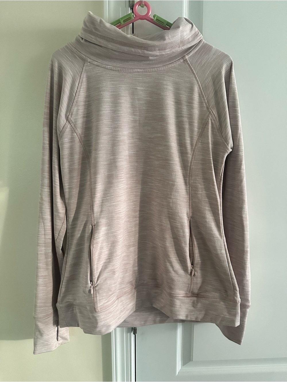 Kyodan Light Mauve Heathered Pullover